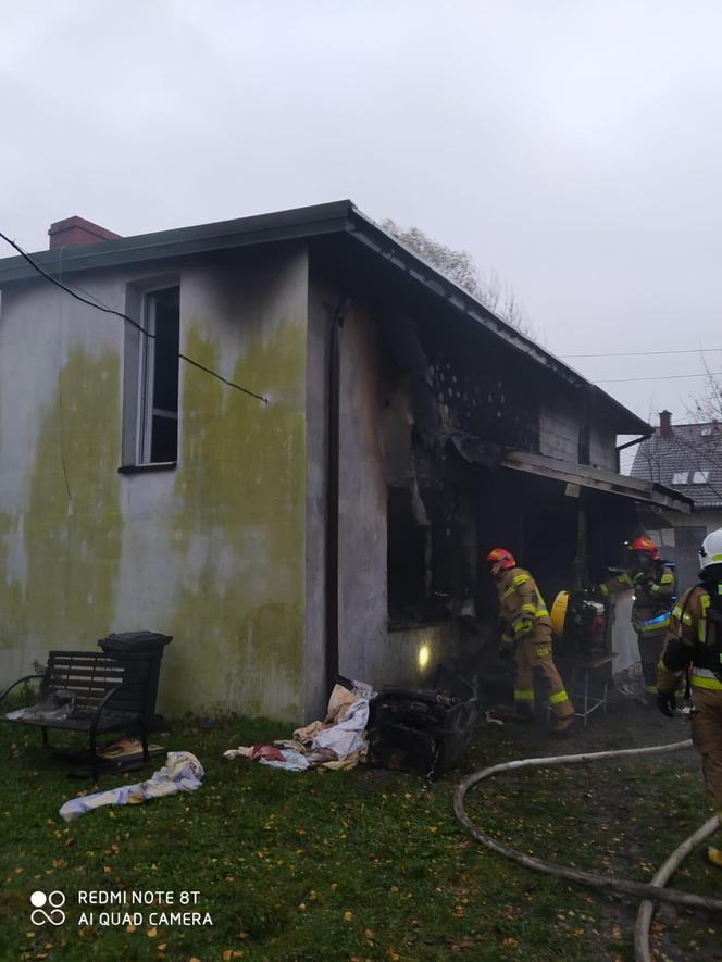 Tragiczny pożar w Gołębiewie Starym pod Kutnem