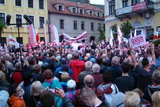 Protest podczas wizyty Adrzeja Dudy