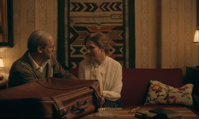Stulecie Winnych 4, odc. 51: Ania (Urszula Grabowska), Michał (Stefan Pawłowski)