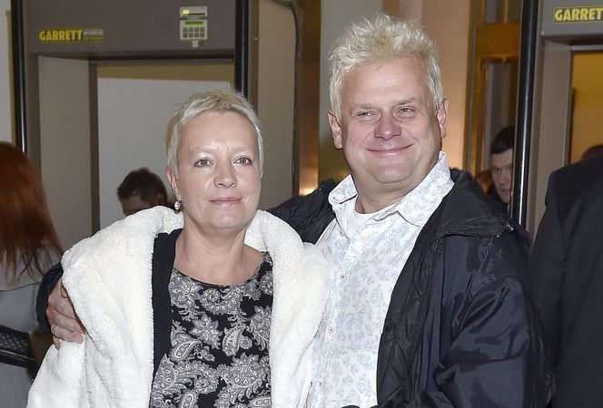 Kazik Staszewski z żoną