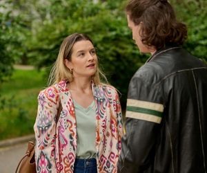 Na Wspólnej odc. 4093. Kasia (Julia Chatys), Piotr (Krzysztof Świłpa)