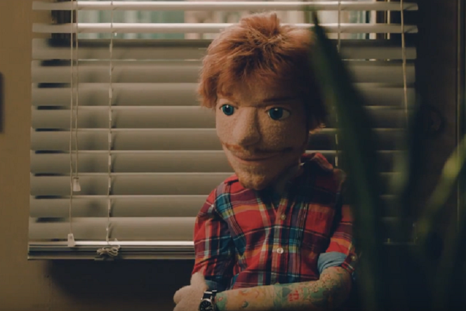 Ed Sheeran jako smutny muppet w teledysku Happier! Jakie to SŁODKIE!