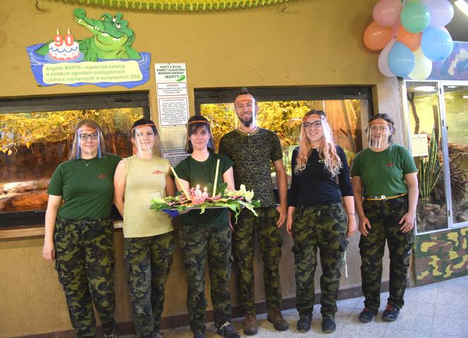 Aligatorzyca Marta z ZOO Płock skończyła 90 lat! To najstarsze zwierzę w Europie!