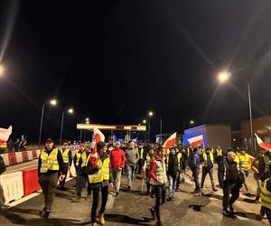 Nocny protest rolników na A2. To odpowiedź na decyzję premiera