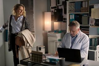 M jak miłość odc. 1807. Psychoterapeutka, Judyta Kosowska (Paulina Chruściel), Artur Rogowski (Robert Moskwa)