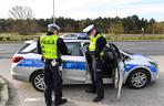 Policja kontrolowała czy toruńscy kierowcy respektują obowiązek noszenia maseczek