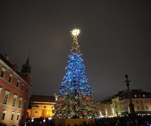 Świąteczna iluminacja placu Zamkowego 7.12.2024