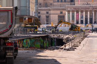 Po ponad 50 latach znika tunel pod Marszałkowską w Warszawie