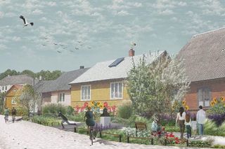 Wizualizacja ul. Świętokrzyskiej w Nowej Słupi