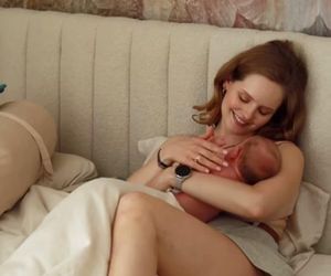 Olga Kalicka ruszyła z promocją… własnego dziecka! Córeczka ma zaledwie miesiąc, a już występuje w reklamie