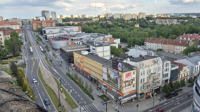Olsztyn z lotu ptaka. Tak wygląda miasto z wieży ratuszowej