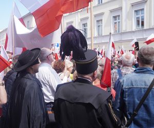 Wielki marsz za Polską Karola Nawrockiego 25.05.2025