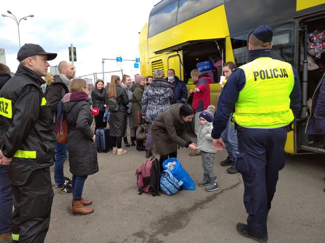   Sytuacja na przejściach granicznych z Ukrainą nadal jest trudna