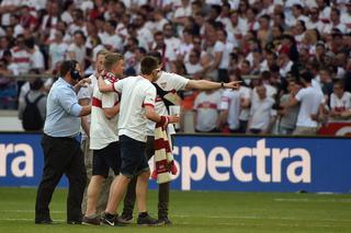 Kibice VFB Stuttgart wtargnęli na murawę