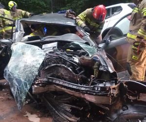 Wypadek na trasie Złocieniec - Siemczyno