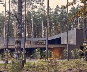 Circle Wood House wg projektu Przemka Olczyka z pracowni Mobius Architekci