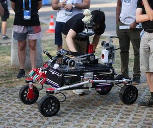 10. edycja zawodów łazików marsjańskich European Rover Challenge na terenie Akademii Górniczo-Hutniczej w Krakowie