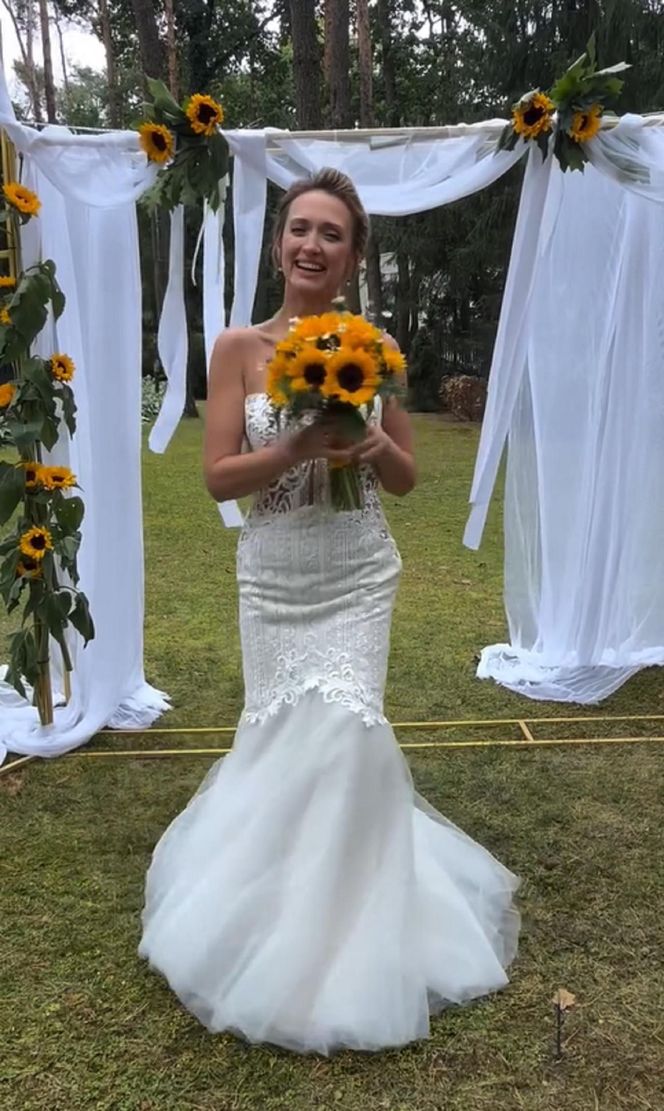 Barwy szczęścia. Asia (Anna Gzyra-Augustynowicz) na planie