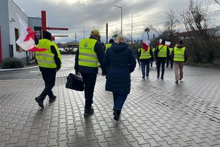 Protest rolników w Kołbaskowie