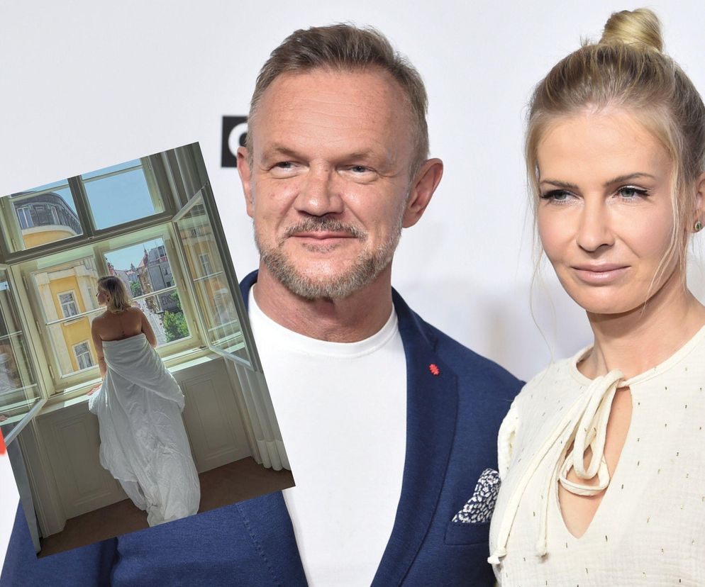 Edyta Pazura uciekła z Polski. Zamiast w sukienkę wskoczyła w kołdrę!