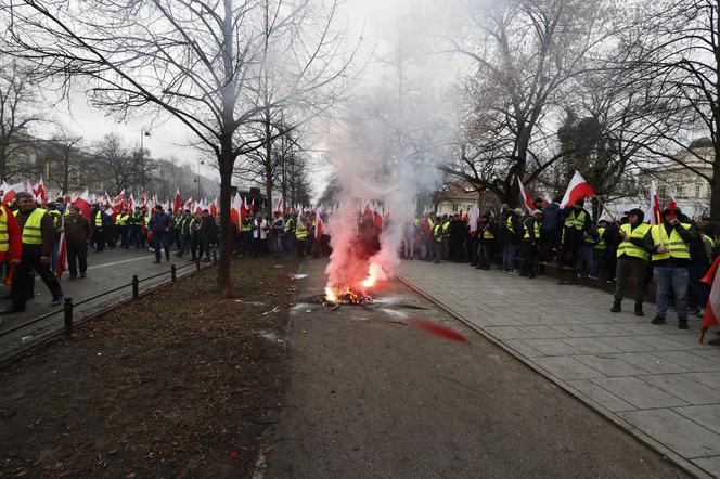  Protest rolników w Warszawie 6.03.2024