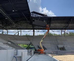 Nowy stadion GKS w Katowicach. Budowa