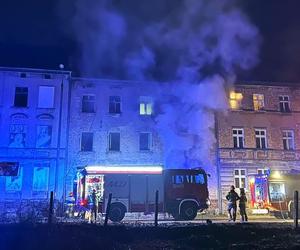Pożar na gorzowskim Zawarciu
