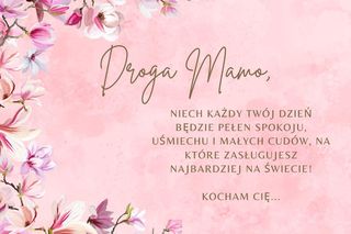 Życzenia od córki dla mamy