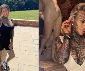 Najbardziej wytatuowana kobieta w Wielkiej Brytanii przykryła tatuażami aż 95 proc. ciała! Jak wyglądała przed zmianami? [zdjęcia]