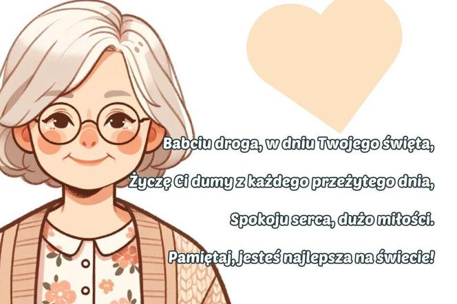 Życzenia dla babci