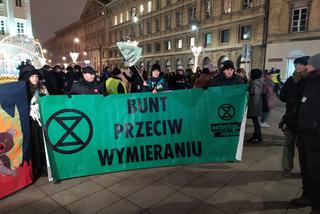 Protest klimatyczny w Warszawie