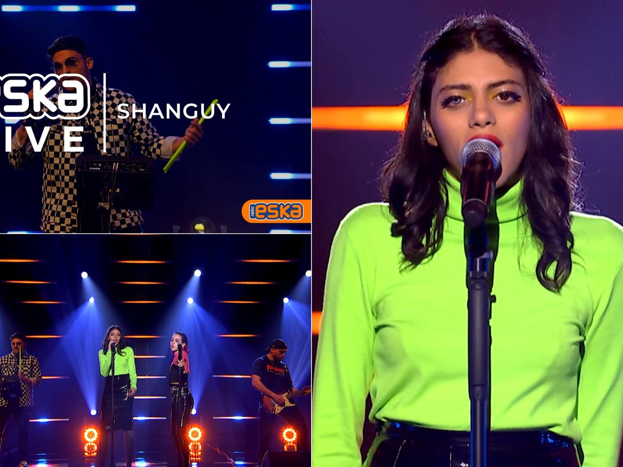 Shanguy i energetyczny występ w ESKA Live! Takiego show jeszcze nie widzieliście!