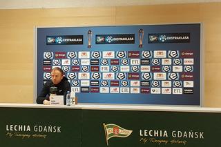 Konferencja prasowa przed meczem Korona - Lechia