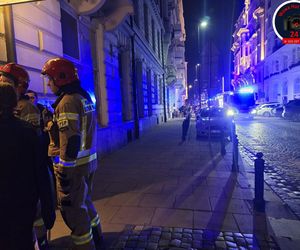 Pożar w restauracji w centrum Warszawy. Ewakuowano 50 osób