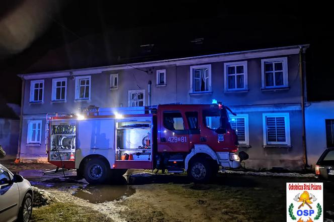 Tragedia w Złocieńcu. W PŁOMIENIACH zginął mężczyzna. 10 osób uratowało dziecko!  