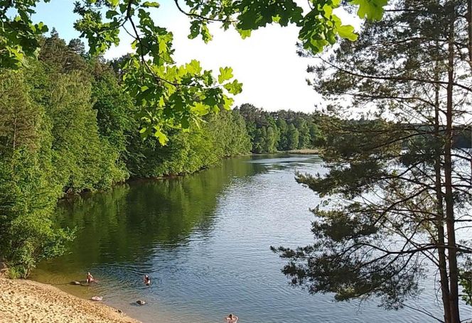To miejsce idealne na weekendowy wypoczynek. Można dotrzeć tu rowerem!