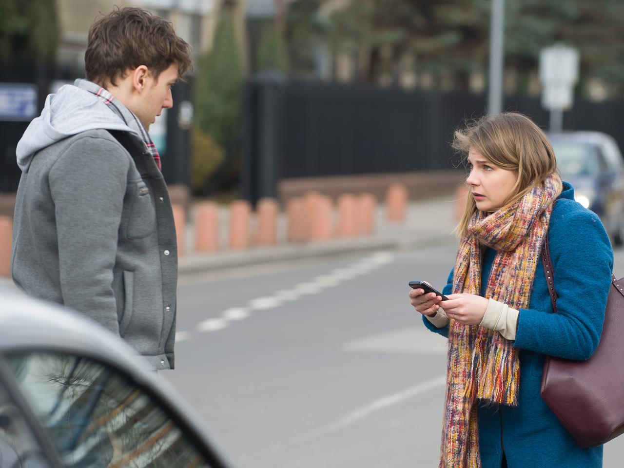 Na Wspólnej odcinek 2276. Ola (Marta Wierzbicka), Błażej (Jakub Świderski)