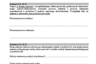 Matura próbna 2020 chemia