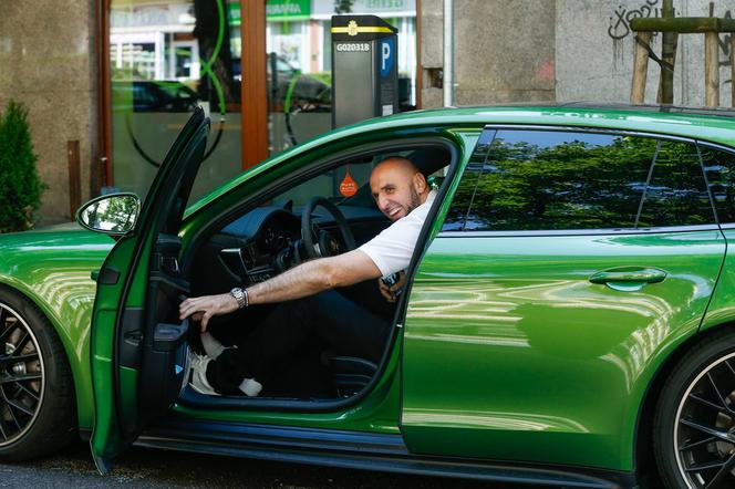 Marcin Gortat w Porsche Panamera GTS Sport Turismo