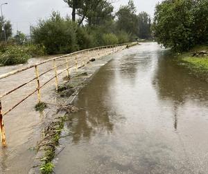  Jelenia Góra. Zalana dzielnica Maciejowa