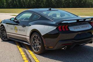 Policyjny Ford Mustang 