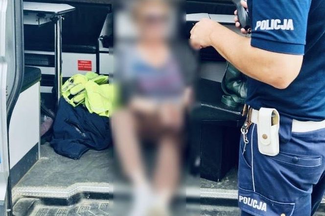 SŁUPSK; Pijana seniorka za kierownicą