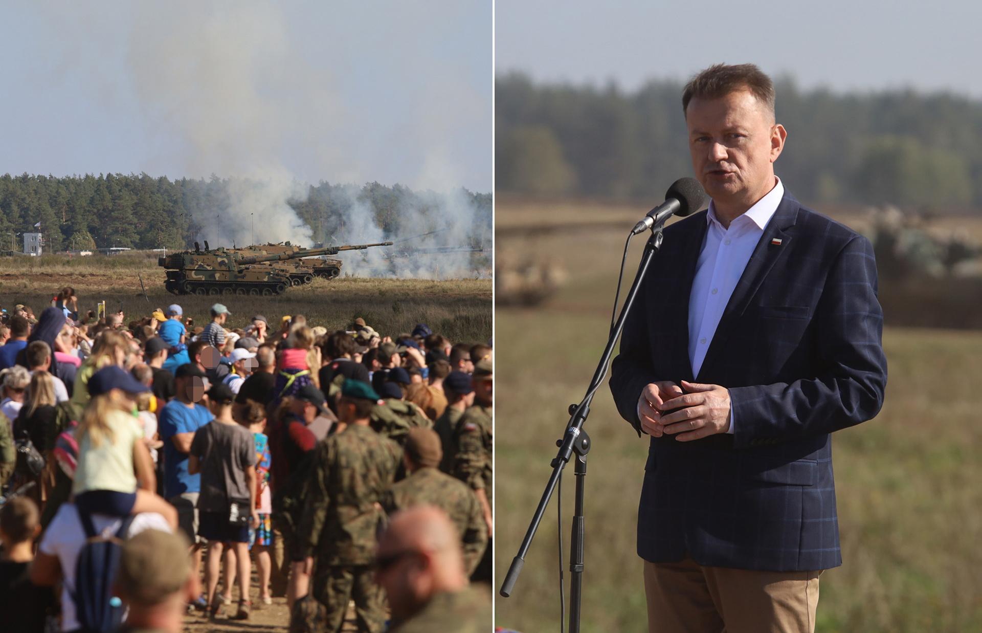 Jesienny Ogień 2023. Wojsko Polskie pokazał najlepsze uzbrojenie na poligonie w Orzyszu