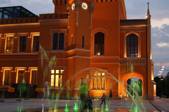 Plac przed dworcem Wrocław Główny