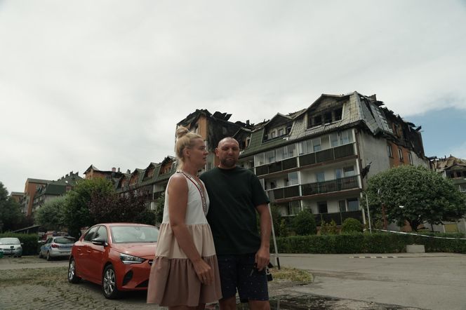 Pożar w Ząbkach zniszczył im życie. "Wyszliśmy, jak staliśmy"
