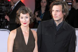 Maja Ostaszewska z partnerem