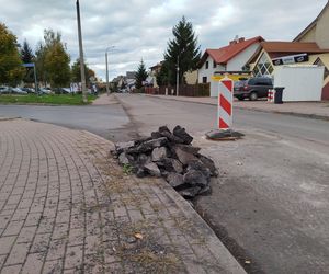 Trwa remont nawierzchni ulic Romanówka i Unitów Podlaskich w Siedlcach