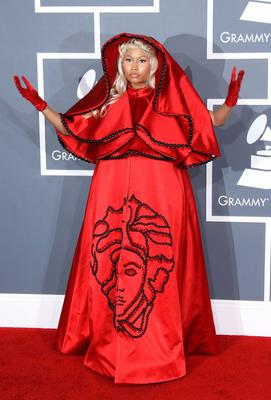 Nicki Minaj na rozdaniu Grammy