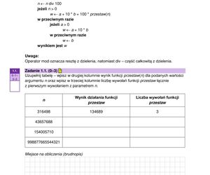 Matura 2025 informatyka rozszerzona - arkusz CKE 14.05.2025 - Formuła 2023