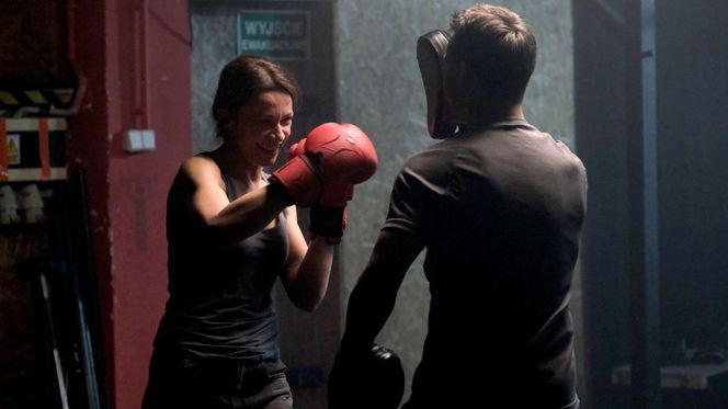 	M jak miłość odc. 1856. Jakub Karski (Krzysztof Kwiatkowski), Martyna (Magdalena Turczeniewicz)